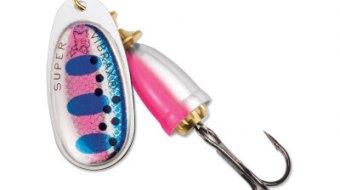 "Blue Fox Classic Vibrax Spinner" — Rainbow Trout — №2