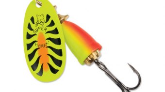 "Blue Fox Classic Vibrax Spinner" — Firetiger — №3