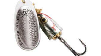 "Blue Fox Classic Vibrax Spinner" — Silver Shiner — №2
