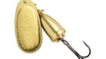 "Blue Fox Classic Vibrax Spinner" — Gold-Gold — №6