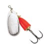 "Blue Fox Classic Vibrax Spinner" — Silver-Fluorescent Red — №4