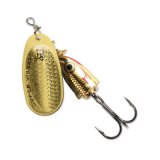 "Blue Fox Classic Vibrax Spinner" — Gold Shiner — №4