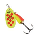 "Blue Fox Classic Vibrax Spinner" — Hot Clown — №5