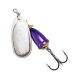 "Blue Fox Classic Vibrax Spinner" — Silver-Purple — №6